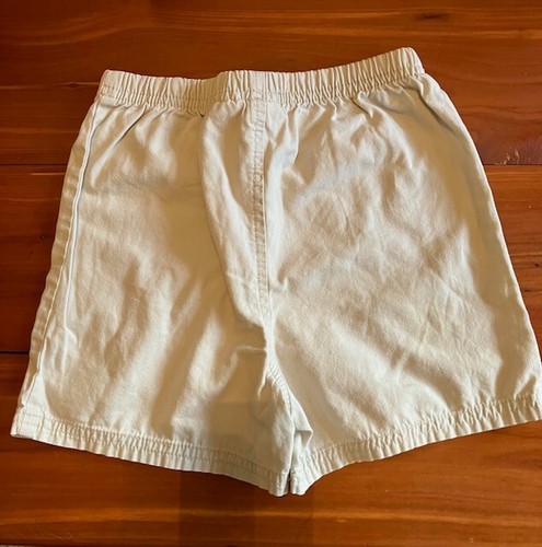 Faded Glory Girls 5T Cotton Strech Tan Shorts ~ Bow Pockets - Picture 2 of 3