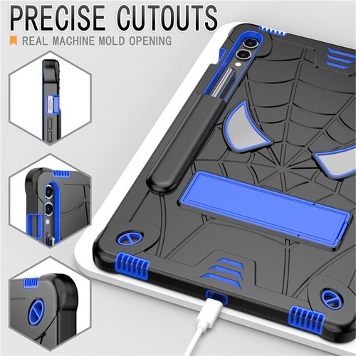 Kids Heavy Duty Case Armor Stand Cover For Samsung GalaxyTab S9 FE+ 11" 12.4" - 第 24/50 張圖片