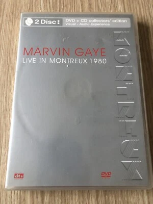 CONCERT MARVIN GAYE LIVE IN MONTREUX COLLECTOR’S EDITION 1980 DVD + CD FRANÇAIS - Photo 1/3