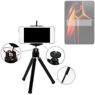 Smartphone Ständer für Tecno Pova 4 Pro Tripod Smartphone Tripod kompakt