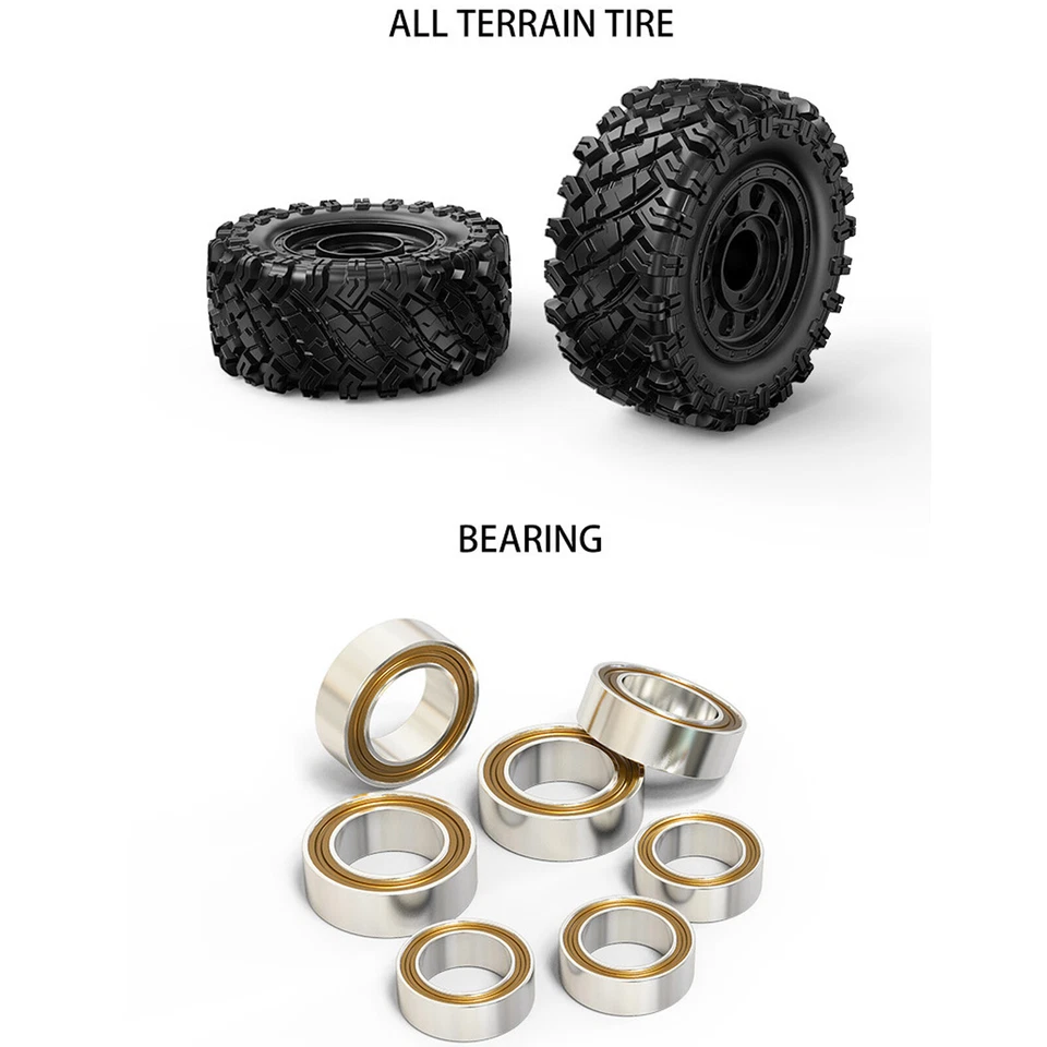 MJX H12Y RC Car 1:12 Off Road Remote Controlled Rock Crawler Brushless 2S 7.4Vq2 - Image 4 of 4