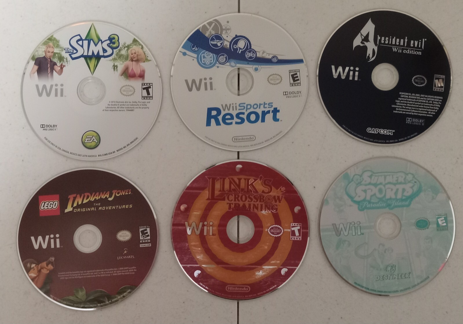 Lot of 190 3do sega cd dreamcast gamecube PS1 PS2 Wii game