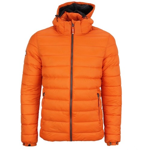 Superdry Classic Fuji Puffer Jacket Orange - S