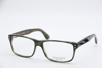NEW HACKETT BESPOKE HEB 119 542 OLIVE BROWN AUTHENTIC FRAMES EYEGLASSES 55-14