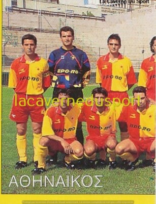 023 TEAM 1/2 ATHINAIKOS GRIECHENLAND HELLAS STICKER PANINI PODOSFARO 1994 1995