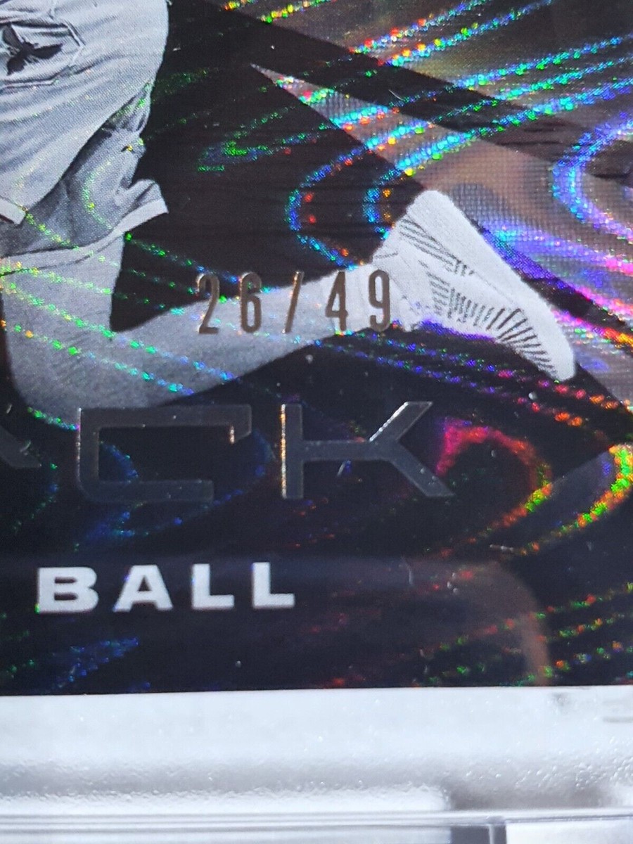 2020 Black LaMelo Ball Rookie #78 Variation SWIRLORAMA /49 Prizm