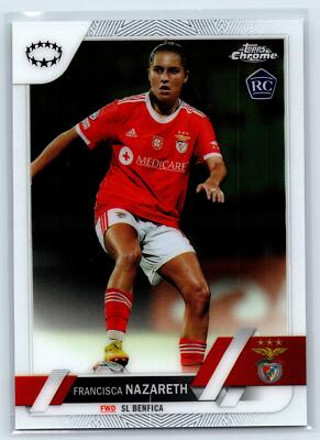 Francisca Nazareth 2023 Topps Chrome UEFA RC S.L. Benfica (women) #54