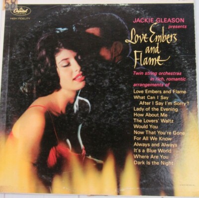 Jackie Gleason, Love Embers and Flame, Vinyl Record LP
