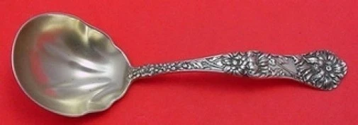 Yetive by Mount Vernon Sterling Silver Sauce Ladle Gold Washed 5 1/4"