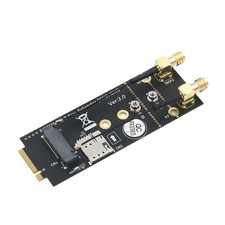 M.2NGFF Key B Adapter with SIM Card and Antenna for 3G/4G/5G Module