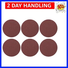 25 Pcs 5 Inch Sanding Discs, 36 Grit Hook and Loop Sandpaper, No-Hole Aluminu...