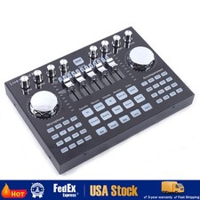 K1 Live Sound Card Bluetooth Digital Audio Mixer For Computer PC Mobile Phone