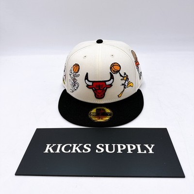New Era 59FIFTY Space Jam Chicago Bulls Tune Squad White Black 14961024 Unisex