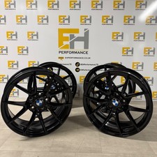 18 inch 763M CS Style Alloy Wheels – Gloss Black – Fits BMW 1, 2, 3, 4 Series,