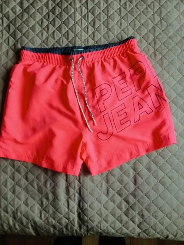 Men Pepe Jeans Shorts Coral Polyester 34 / L / 50 - Image 4 of 4