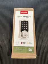 Kwikset 918 Z-Wave Smart Lock Satin Nickel Keyless Touchscreen Deadbolt Square