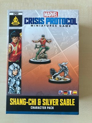 Marvel Crisis Protocol MCP Silver Sable (deutsch, spanisch, französisch)