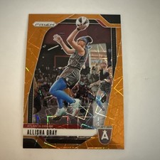 2024 Panini Prizm Allisha Gray WNBA Orange Cracked Ice Prizm #96 Atlanta Dream ￼