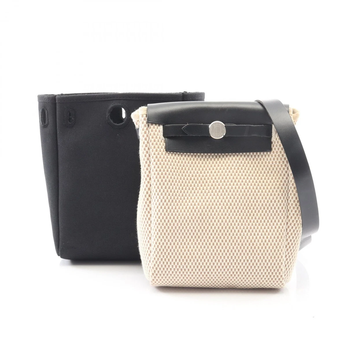 HERMÈS Crossbody Bags & Handbags Canvas Exterior for Women for