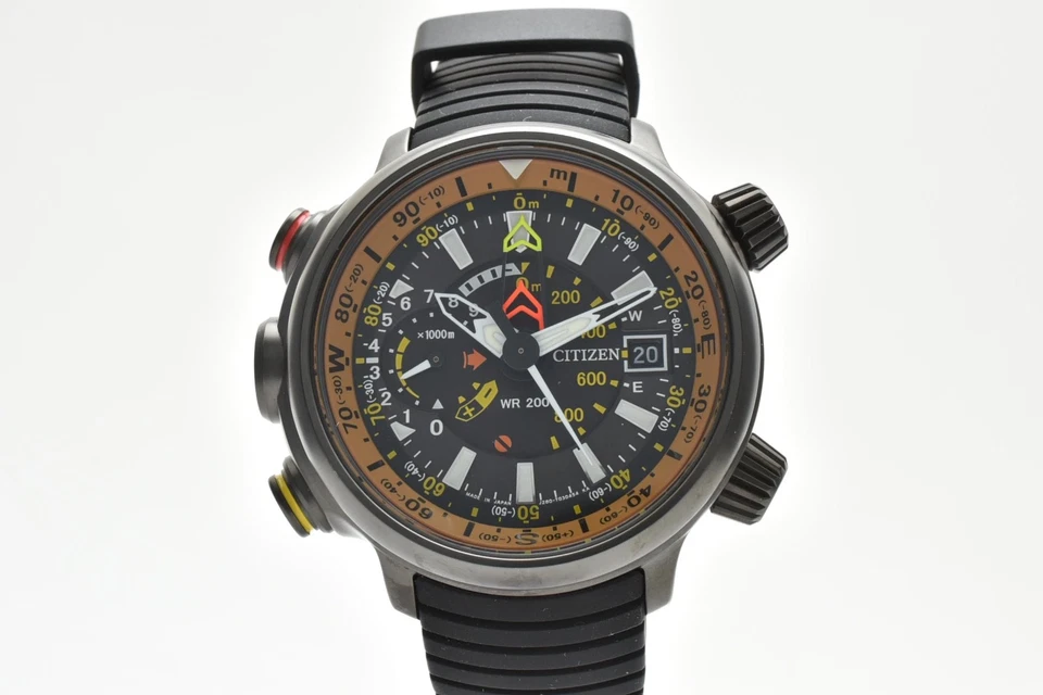 【MINT】Citizen eco-drive Promaster Altichron J280-T019811 Titanium Orange From JP - image 2 of 4