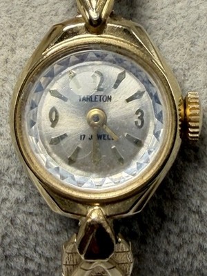 Tarleton‎ Ladies Manual Wind Vintage Cocktail Working Watch 17MM 5.75\