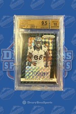 2013 Demaryius Thomas Black Finite Prizm Auto 1/1  BGS 9.5/10