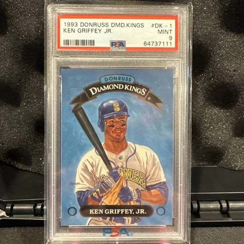 1993 Donruss Diamond Kings Ken Griffey Jr #DK-1 PSA 9 Mint