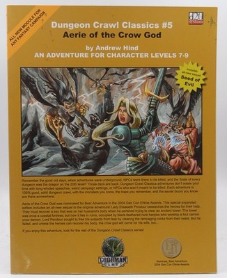 Dungeon Crawl Classics #5: Aerie of the Crow God Andrew Hind  Goodman Games