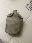 VTG WW2 U.S. Military Aluminum Canteen with Cover from 1942 Vintage