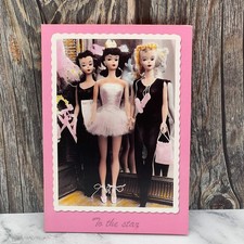 1959 Barbie Ken LeaVerly Mattel Greetings Card Happy Birthday Printed 1989 Rare✨