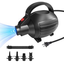 Pump for Inflatables 600W Mattress Pump,Portable Bed Pump for Gymnastics Mat ...