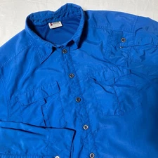 Alpine Design Tech Series Button Up Shirt Men's Medium Outdoor Fishing Vented