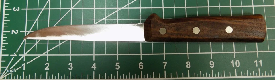 De colección R.H. Researchner Co. Cuchillo Victorinox 409-5 5" hoja suiza de acero inoxidable Foto 4 de 4