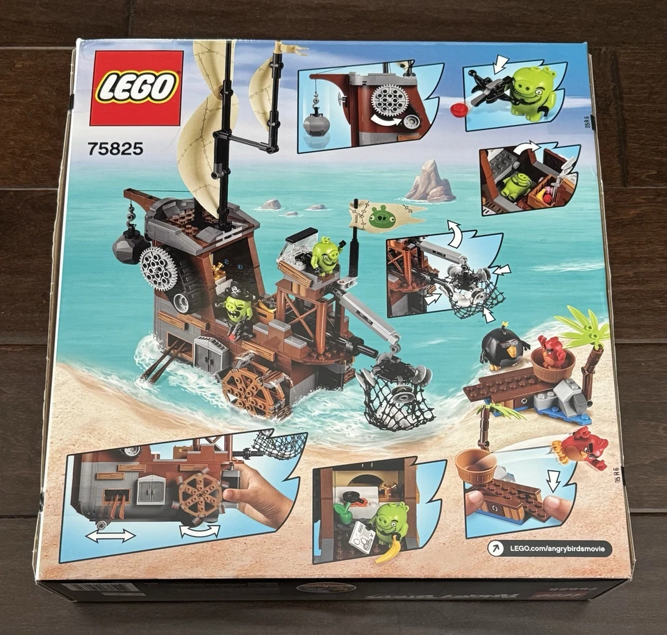LEGO The Angry Birds Película: Piggy Pirate Ship 75825 Foto 2 de 4