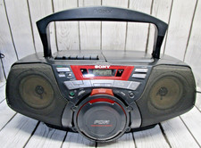 Sony Power Drive Woofer Model CFD-G50 Twin Amplifier System CD RADIO CASSETTE