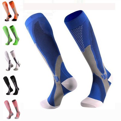 3psc Compression Socks, Sports Thigh-High Socks, Calf Socks for Running and Yoga