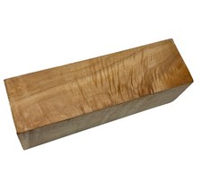 Maple Wood Turning Blank 1-15/16" x 1-15/16" x 6  Figured Maple e80 Dried