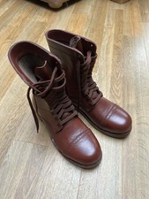 US WW2 paratrooper jump boots reproduction UK Size 10