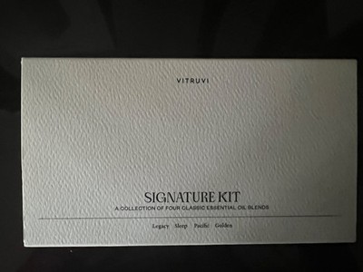 Vitruvi Signature Kit - Four Classic Essential Oil Blends. NIB