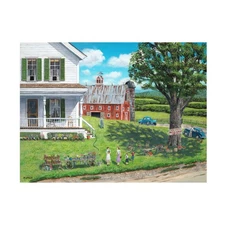 Canvas Wall Art -  Fair 'The Flower Lady' Wall Art for Living Room, Bedroom