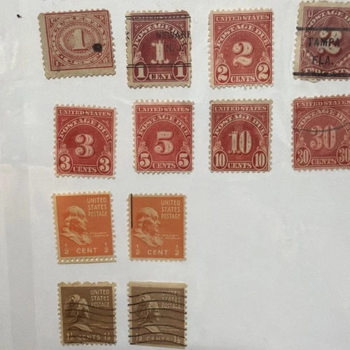 US Stamp collection Lot Of  24