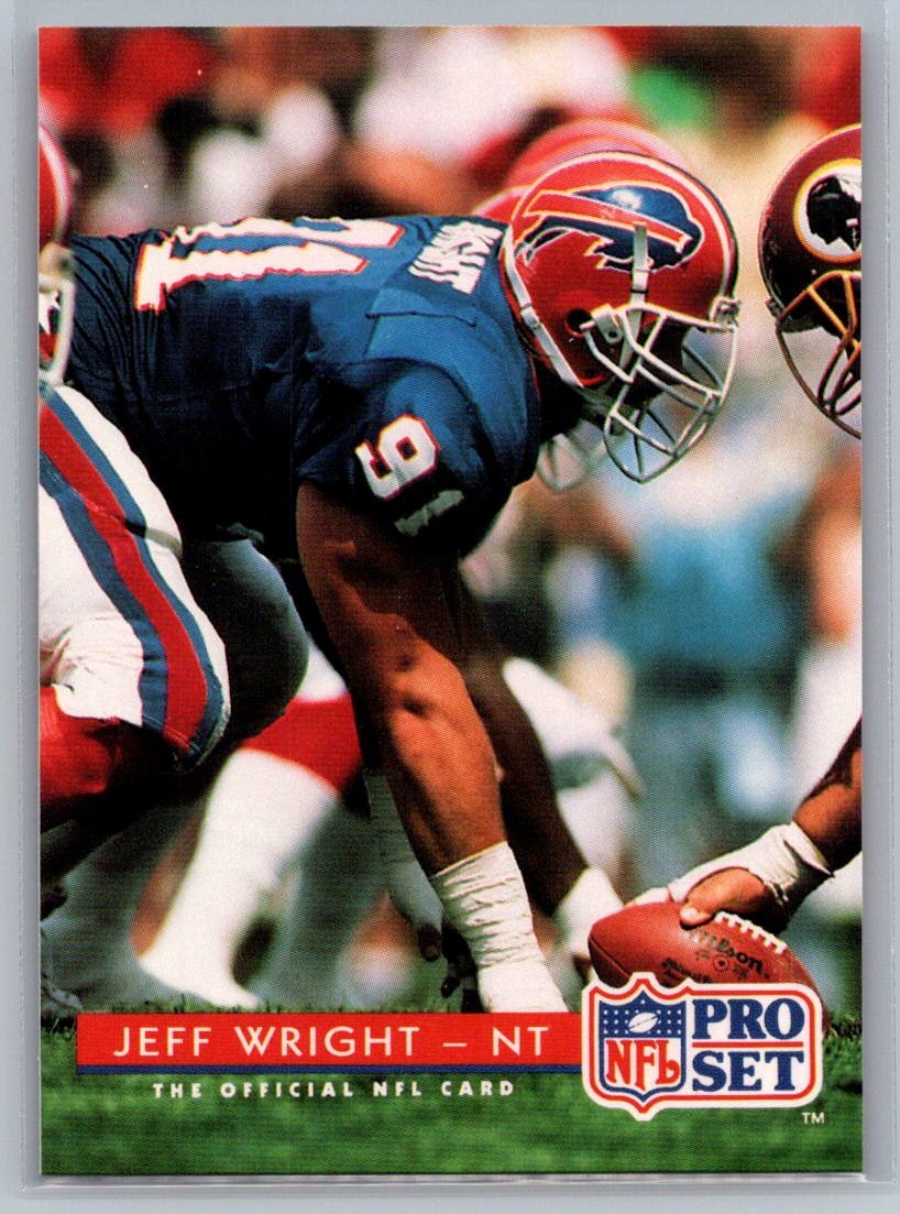 1992 Pro Set #107 Jeff Wright