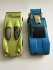 Vintage 1976 Hot Wheels Redline Sizzlers Night Ridin Car Lot of 2 UNTESTED