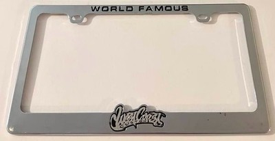 World Famous West Coast Customs Booster License Plate Frame California
