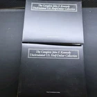 100 JFK Kennedy Half Dollars Collection 1964-1970D Silver Coins 2 Albums