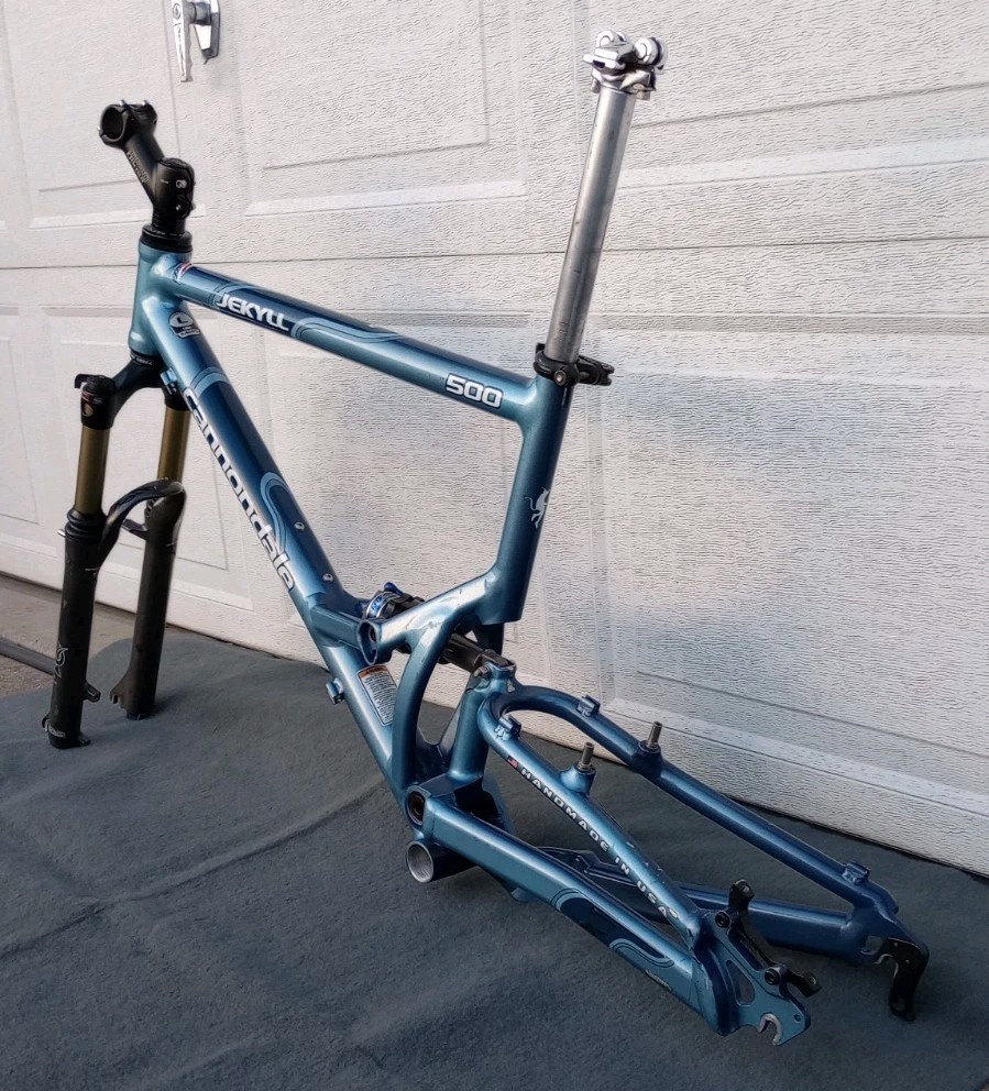 Cannondale Jekyll 500 Frame Fox & Manitou Fork Full