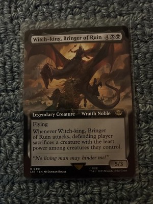 Witch-king, Bringer of Ruin (Extended Art) Universes Beyond: the Lord of the...
