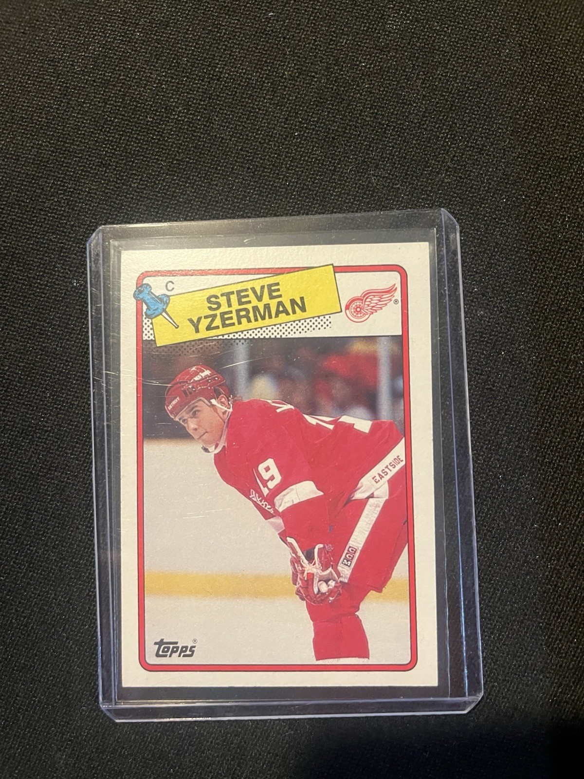 1988-89 Topps - #196 Steve Yzerman