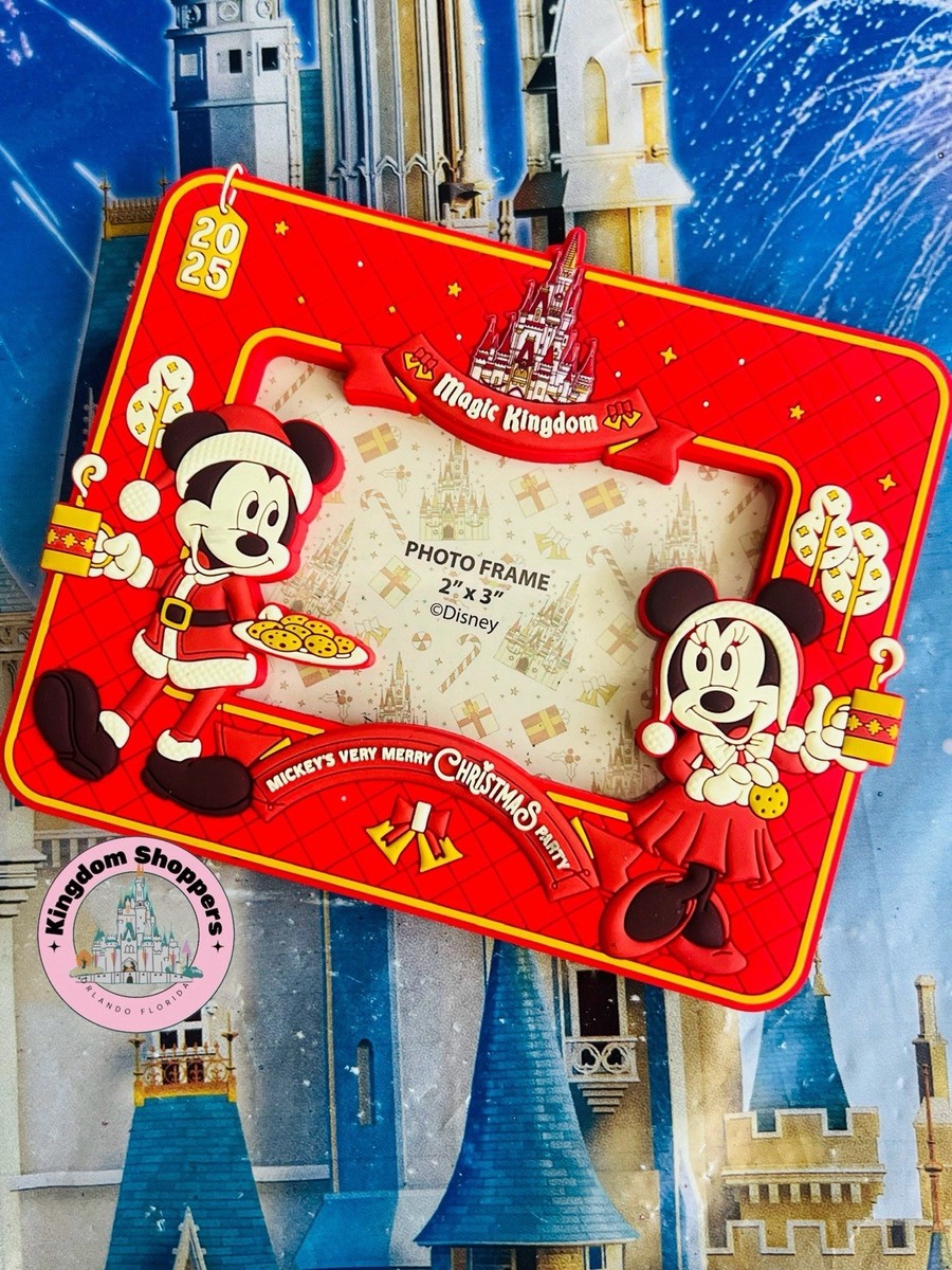 2025 Disney Parks Mickey's Very Merry Christmas Party Magnet Photo