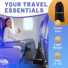 Airplane Foot Hammock for Plane Travel Essentials - Airplane Travel Essential...